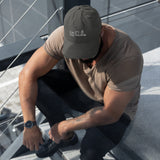Rise K9 Distressed Dad Hat
